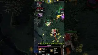 Dota Huskar Armlet: 1 vs 3 (WoDota)