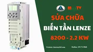 Sửa chữa Biến tần Lenze 8200 2.2 kW &ndash; Lỗi CAN BUS &ndash; Test RUN trước khi giao