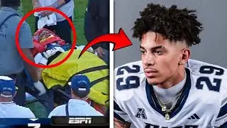 Scary Moment: Rice Safety Daveon Hook Down With Head Injury