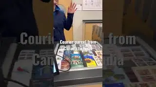 Courier parcel from Canada to india. #canada #trendingshorts #canadaimmigration #canadalife