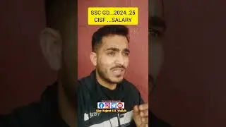 SSC GD CISF salary #sscgd #sscgdcisf #ajayrajputsscwallah #shorts