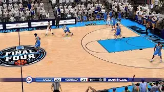 NCAA Basketball 10 MOD│UCLA vs Gonzaga│Updated 2021 Rosters + Final Four Floor