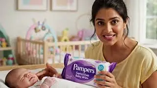 &ldquo;Pampers Sensitive Baby Wipes 🌿👶 | Gentle & Safe for Baby Skin | Best Baby Wipes&rdquo;