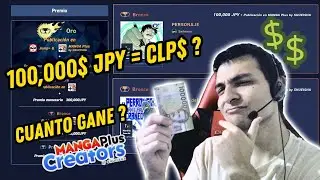 Cuanto Gané Realmente en Manga Plus Creators ?