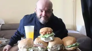 5 different rolls sandwich uk mukbang
