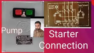 Submersible Pump Starter Connection.