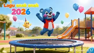 Kring Kring bunyi speda  🐸🎶 | Animasi 3D Lagu Anak Lucu & Edukatif | Beruang Biru
