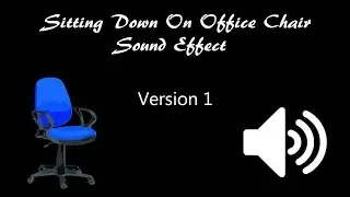 Sitting Down On Chair Sound Effect