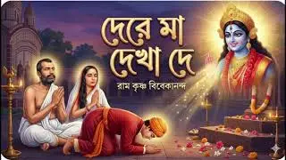 দেরে মা দেখা দে !! কালী মায়ের নতুন গান!! লেখা!! ঝুটন শীল!!