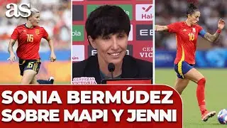 SONIA BERMÚDEZ RESPONDE a las PREGUNTAS sobre MAPI LEÓN y JENNI HERMOSO en rueda de prensa