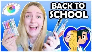 BACK TO SCHOOL ART SUPPLIES! - Make ART with Stationery!