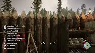 Meat Shoo / Lights / Sticks / Logs / Bed