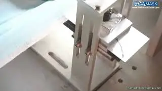 Training assembling adjusting video of automatic 3 ply face mask production machine line