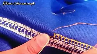 close duburg||Kashmiri hand tilla #zari #zariweaving #kashmiri #zariwork #kashmirishawls