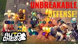 UNBREAKABLE DEFENSE! | DRAGON 6 KNIGHTS | AUTO CHESS MOBILE