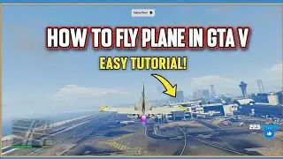 How to Fly Plane in GTA V #gta #fyp #ytshorts #gaming 