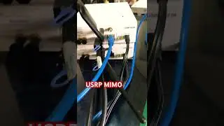 MIMO configuration using USRP N210 #viral #viralvideo #subscribe #5g