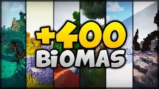 ✔ +400 BIOMAS NOVOS E REALISTAS NO MINECRAFT - BIOME BUNDLE (MOD)