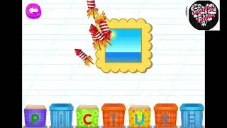 Learn Letters with Puzzles BUILD THE WORD PICTURE Alphabet Learning for Kids VIDEOS FOR KIDS GAMES