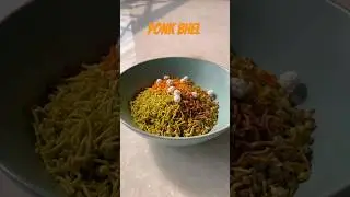 Gujarati Special Dish | Sweet & Spicy Ponk Bhel | Surat Street Food | SaltInAll #Shorts