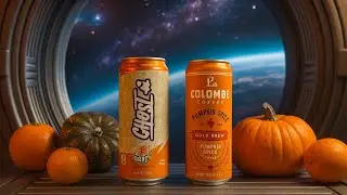 DRINK TASTE TEST GHOST ENERGY - LA COLOMBE PUMPKIN SPICE COLD BREW