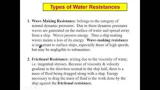 Ship Resistance Intro #ship #resistance #drag #powering #model testing