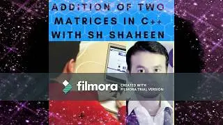 Program for Addition of Two Matrices in C++ in Hindi and Urdu