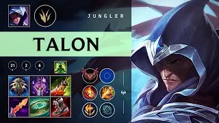 Talon Jungle vs Diana - EUW Grandmaster Patch 26.01