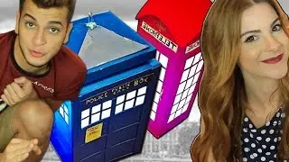 DIY:: London Cabine ♥Tardis (Dr.Who) ♥Luminárias de Papel com Victor Lamoglia
