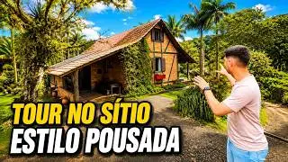Tour completo na POUSADA SÍTIO MONTANHA DAS BRUMAS 🏡🌿🎥