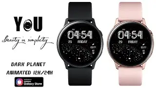[YoU] Dark Planet Watch Face