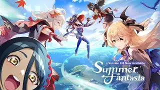 【Genshin Impact】Beach Episode!!!☀️☀️ 【Ghost Vtuber】【Raiah】