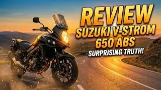 Suzuki V-Strom 650 ABS Review | Full Test Ride + English Subs