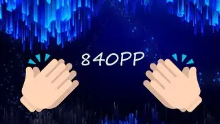 5 Digit player Blue Zenith 9* HDDT AR12 FC 840PP (If Ranked)