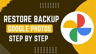 How To Restore Backup Photos From Google Photos !