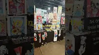 my baby #smallbusiness #art #artist #toonfusion #convention #cartoon #booth #shop #artistalley #sell