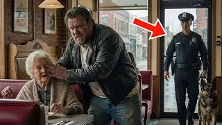 Een crimineel valt een 78-jarige weduwe aan in een restaurant zonder te weten dat haar zoon een POLI