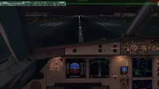 Aerosoft Airbus A320 takeoff Miami American Airlines FSX