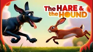 The Hare and the Hound Story in English - Animated World