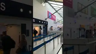 Southampton Airport is Tiny!!! #Southampton #Departures
