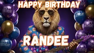 RANDEE Happy Birthday Song - Happy Birthday to Randee