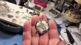 Creating an heirloom piece of jewelry from a Spanish 