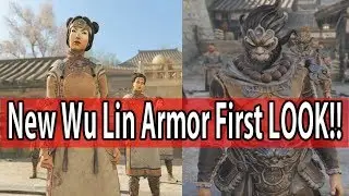 For Honor - NEW Wu Lin Armor Sets First LOOK!!!