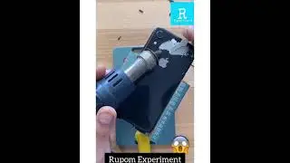 What things are I phone back side 🤔 | Rupom Experiment #inventor101 #experiment #shorts #hacks