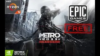 Epic Free Games **Metro: 2033 Redux** Gameplay | GTX 1650 | Asus TUF Gaming FX505DT | Ryzen 5 3550H