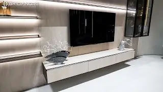Luxury TV Stand Cabinet Living Room Modern Design丨BK CIANDRE