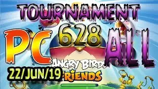 Angry Birds Friends All Levels PC Tournament 628 Highscore POWER-UP walkthrough #AngryBirdsFriends