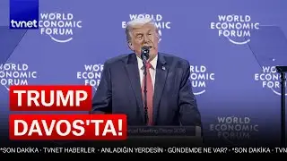 #CANLI ABD Başkanı Trump Davos'ta!