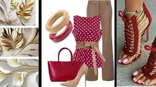 Color-matching inspiration fashion trend for casual wear