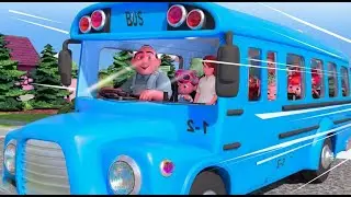 Wheels on the Bus Baby Version 🌍 | Most Watched Kids Song Worldwide!